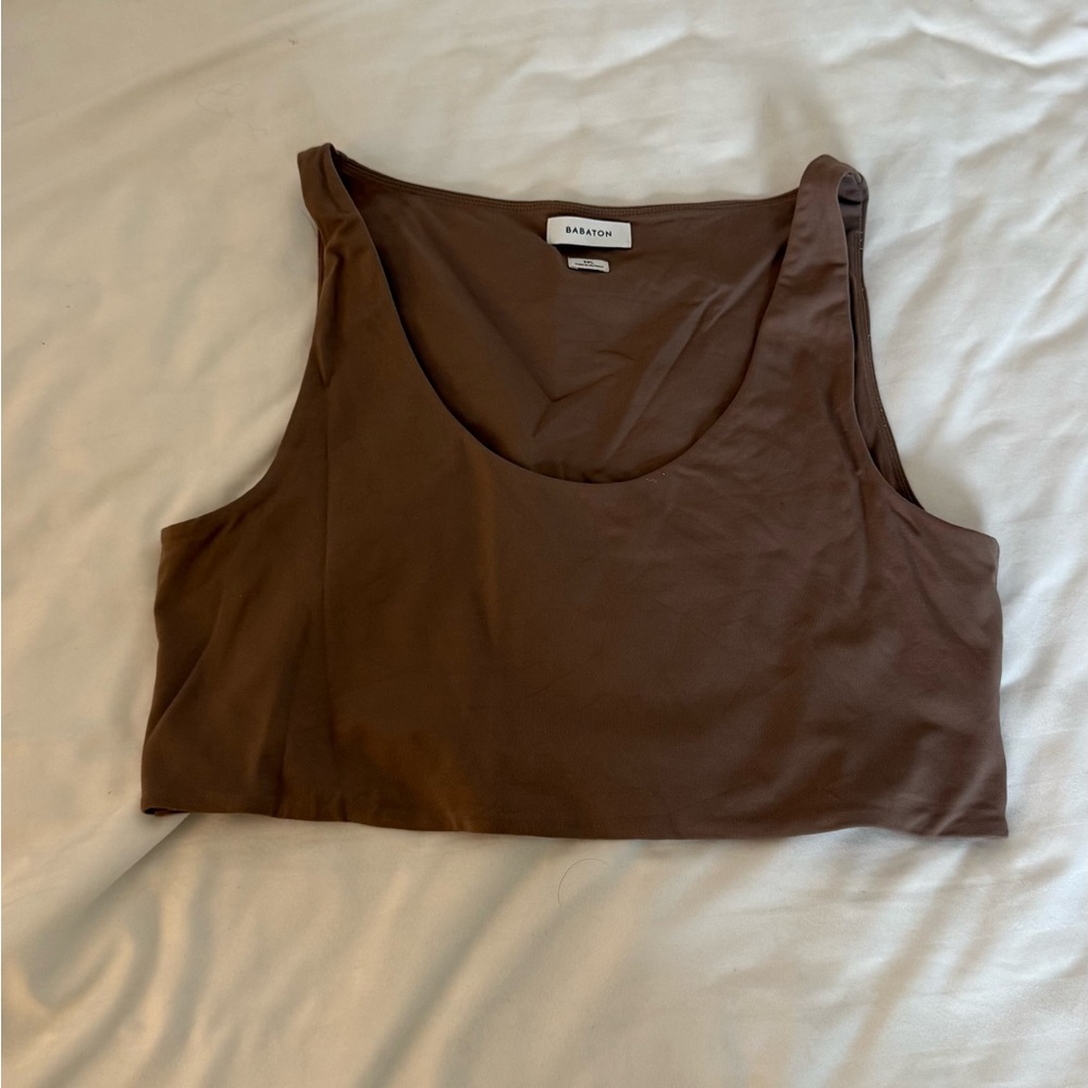 Aritzia light brown tank top, size 2XL